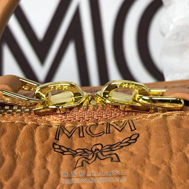 MCM雙肩背包 原單 2118 Duke款雙肩包 經典MCM字母印花塗層帆布 MCM男背包  mdmc1219